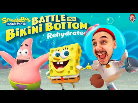 Видео: ИГРАЮ ЗА СЭНДИ! ТОП РОБ БЕЗУМИЕ В ИГРЕ SPONGEBOB SQUARE PANTS: BATTLE FOR BIKINI BOTTOM: REHYDRATED!