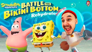 ИГРАЮ ЗА СЭНДИ! ТОП РОБ БЕЗУМИЕ В ИГРЕ SPONGEBOB SQUARE PANTS: BATTLE FOR BIKINI BOTTOM: REHYDRATED!