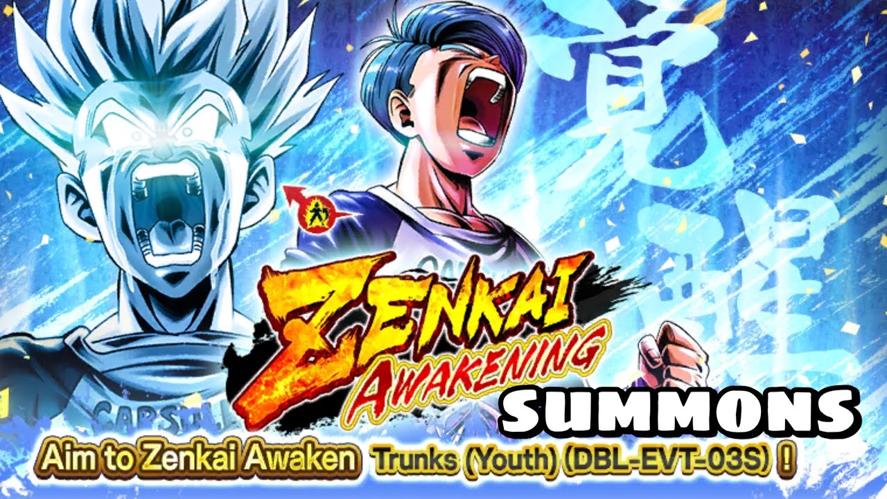 Zenkai Awakening Trunks (Youth) (DB Legends) YouTube