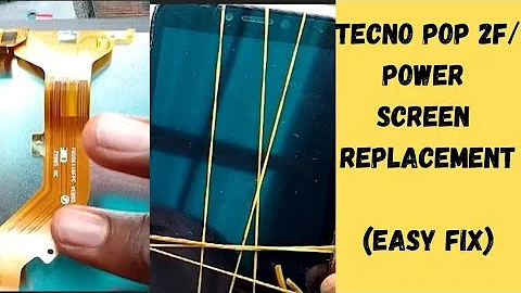 Tecno pop 2f and pop 2 power screen replacement fix. #mobilerepair #technology #electronics