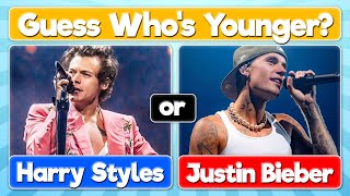 Guess Who's Younger... Celebrity Singers edition!