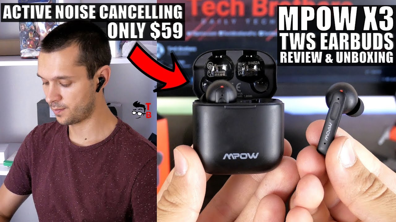 MPOW X3 REVIEW: My First TWS Earbuds With ANC!