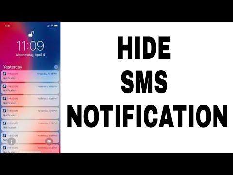 Video: How To Turn Off SMS Notifications