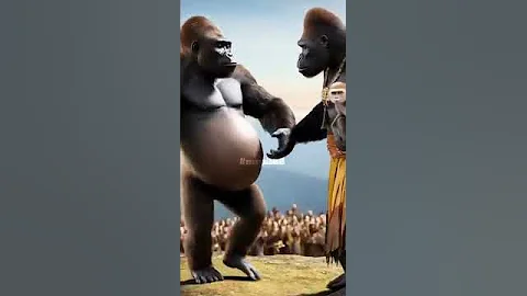 unusual Wedding When Nature witnesses wordless love 💕#nature #animals #funny #love #trending