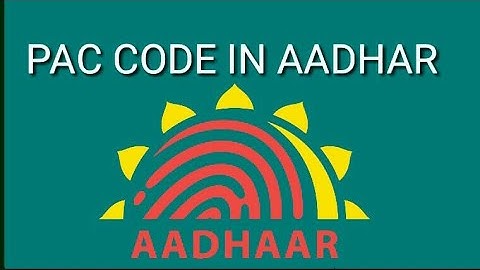 PAC CODE//aadhar card, payment authorization code, //PAC // payment authorization code