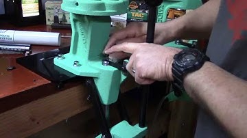 WBR, Video 96, Redding Reloading T7 Turret Press, Manual Priming System
