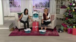 Homedics Foot Salon Pro with Heat Boost Power on QVC