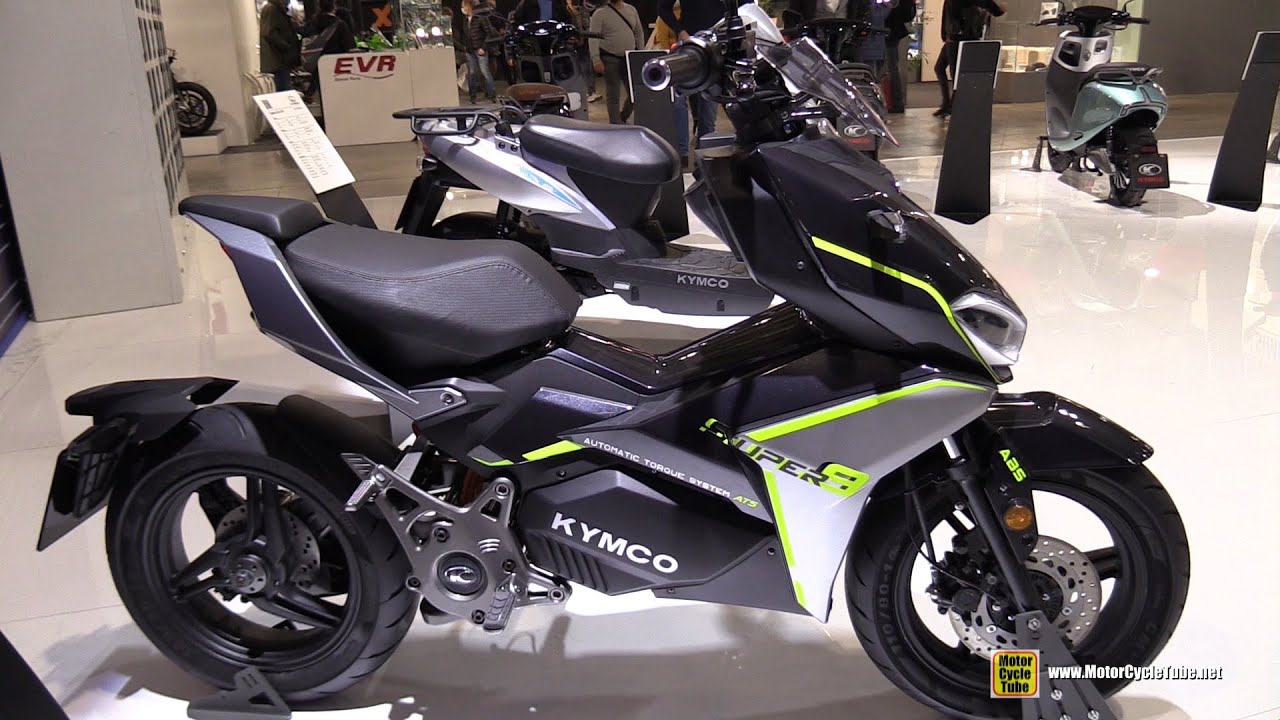 2022 Kymco iOneX Super 9 Electric Scooter - - 2021 Milan - YouTube