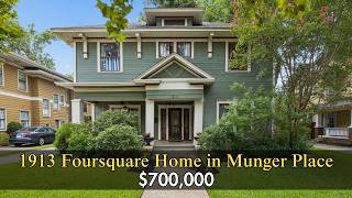 Tour this Preserved 1920s Foursquare Craftsman | Dallas House Tour