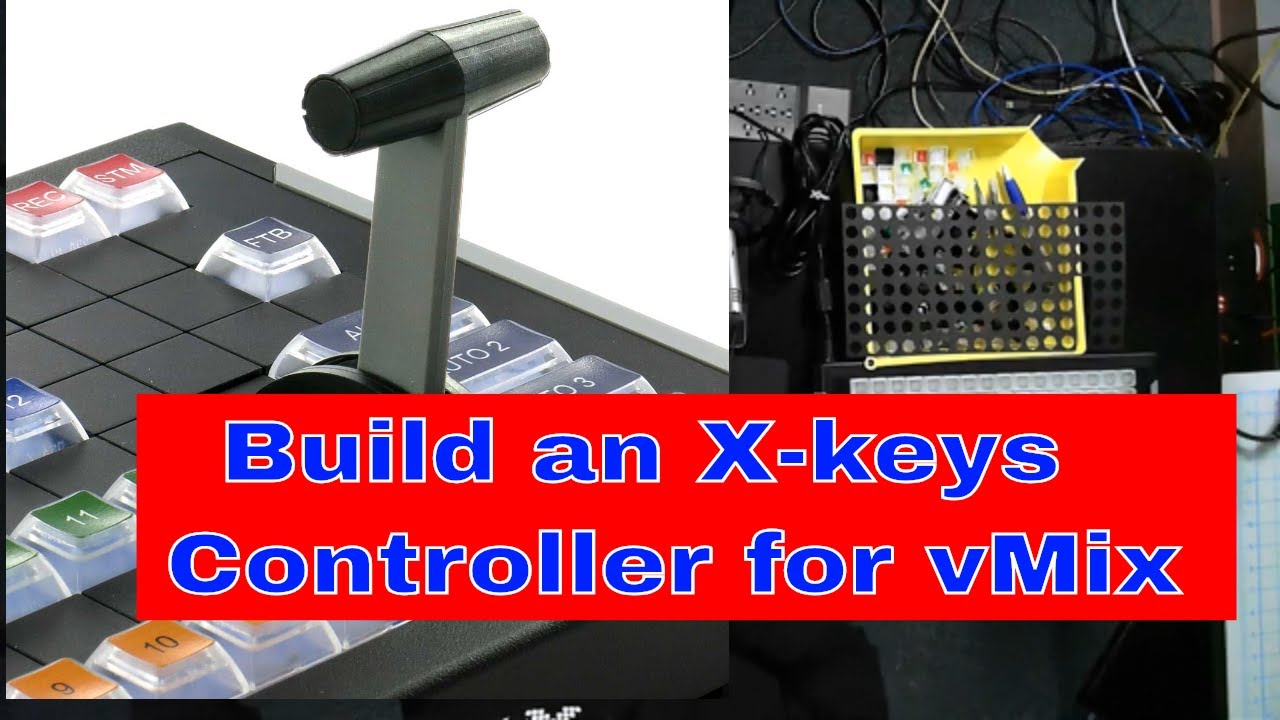 brochure hyppigt kontrol X-keys XKE-124 T-bar Video Switcher Kit Assembly - YouTube