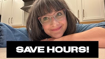 How Batching Saves Me Hours Every Week (At Home!)
