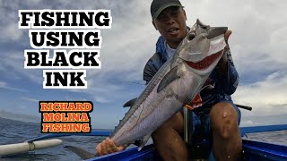 FISHING USING BLACK INK | TRADITIONAL FISHING | Richard Molina Fishing