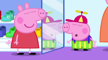 Peppa Pig Goes Back to School Shopping for George 🐷 Peppa Pig Official Channel Family Kids Cartoons