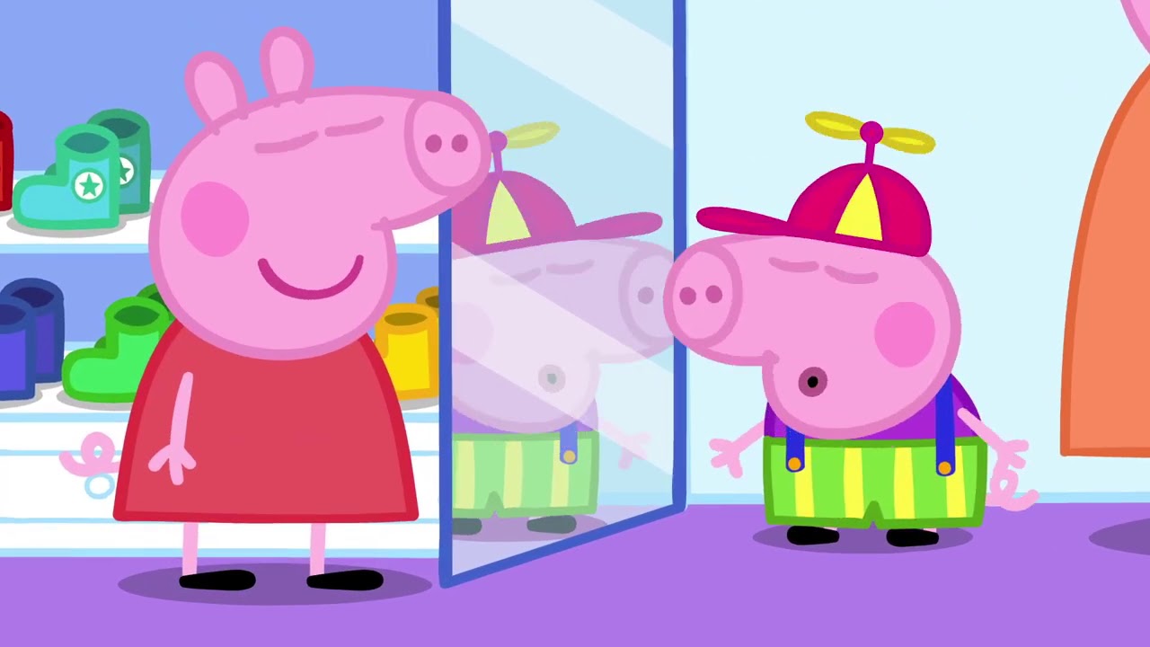 Peppa Pig Goes Back to School Shopping for George 🐷 Peppa Pig Official Channel Family Kids Cartoons