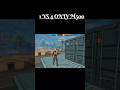 1 VS 4 With M500 #shivedgamer#freefire#gameplay#shorts