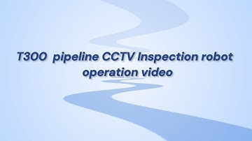 Easy-Sight T300 Pipeline Robot in Action: Live 4K CCTV Sewer Inspection Demo