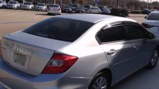 Certified 2012 Honda Civic Richardson TX 75080