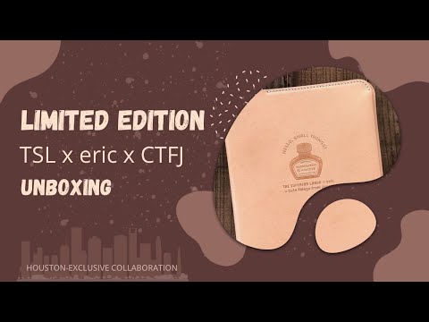 HELLO HARAJUKU キャニスター 空缶+レザータグ eric×TSL ✨ Unboxing My Hello Houston Haul | The Superior Labor x Cute