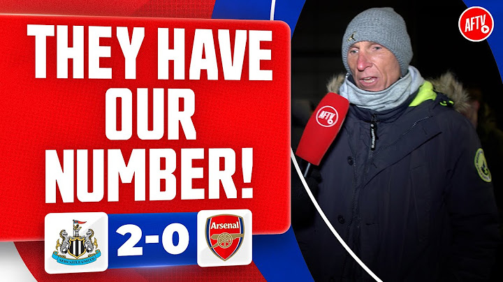 The Geordies Have Our Number! (Lee Judges) | Newcastle 2-0 Arsenal