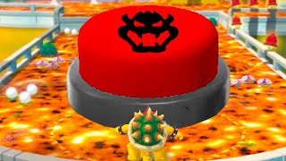 What happens if Mario press the Dark forbidden Bowser Switch in Bowsers Fury?