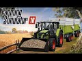 Fs16 Class tractor loader attached stone loading gameplay Timelapse