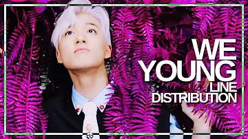 NCT DREAM - We Young : Line Distribution (Color Coded)