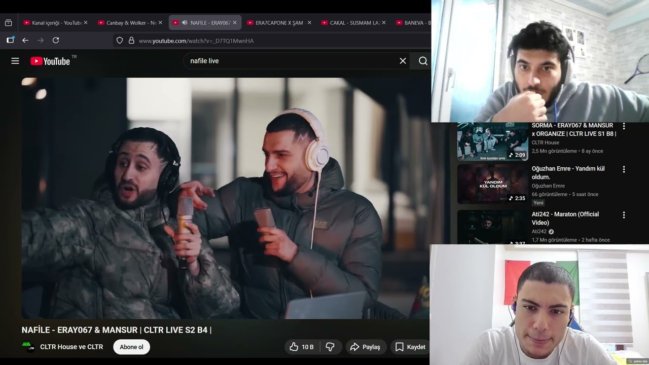 MELODİK ARAYIŞLAR !!!!!!! - ERAY067 & MANSUR NAFİLE REACTİON