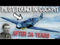 The world war ii ace found still in his cockpit after 24 years