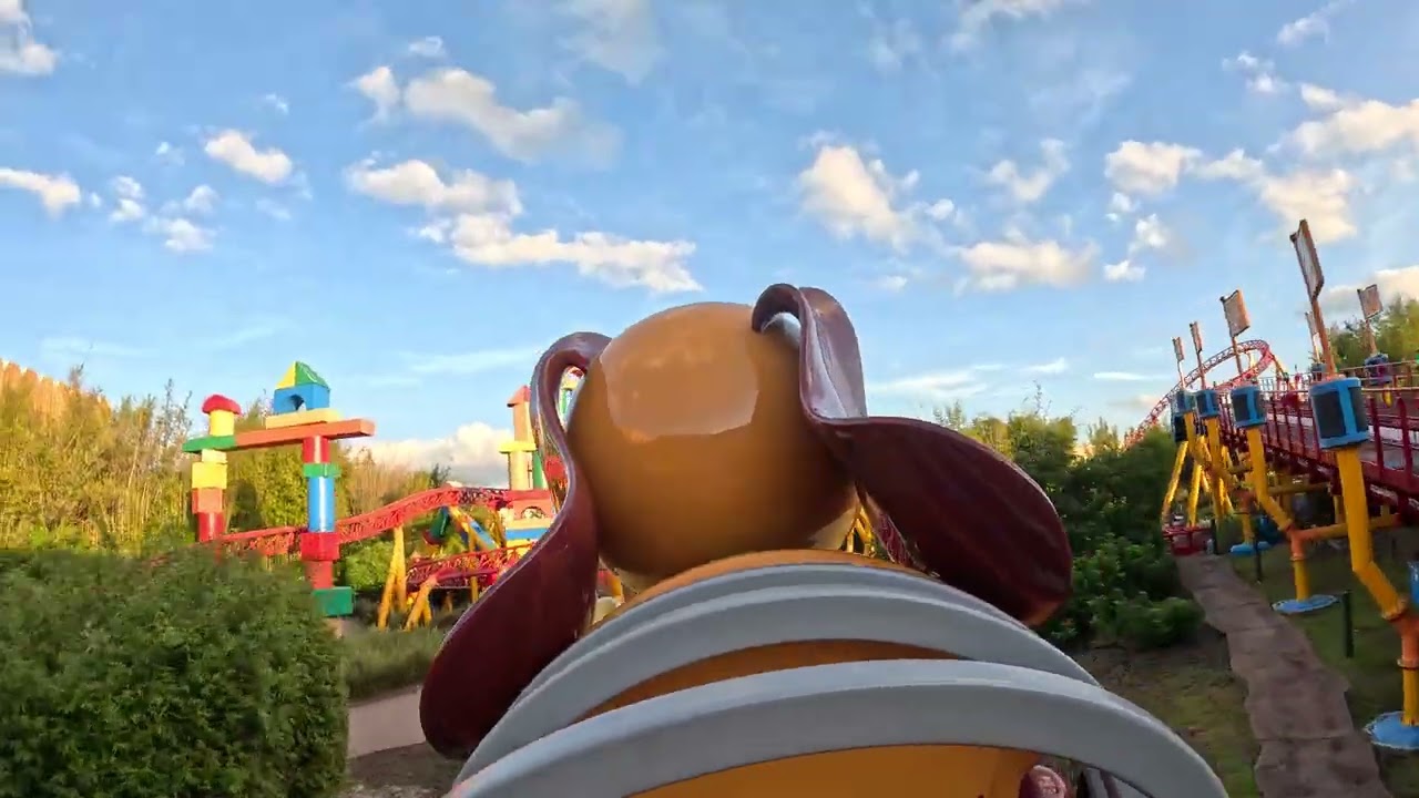 @The_disneyfamily #gopro13 #waltdisneyworld #frontseat #toystory 