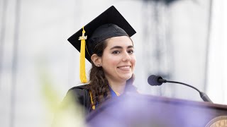 Emily Bonanno ’24 Remarks - 2024 Commencement Ceremony