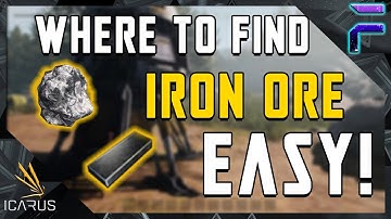 WHERE TO FIND IRON ORE- Icarus First Cohort