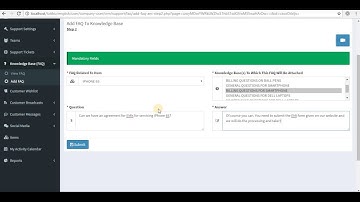 Knowledge Base & Social Media Management
