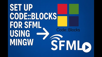 SFML and Code::Blocks (MinGW)