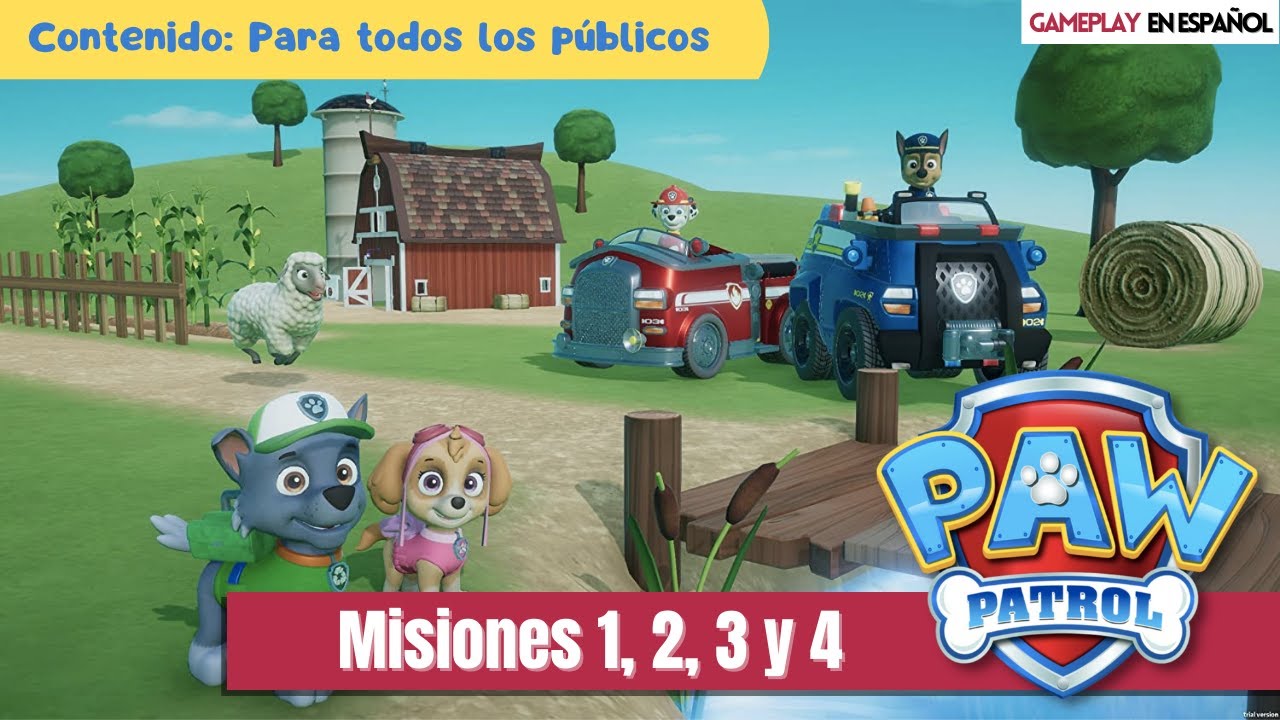 PAW PATROL Gameplay Espa ol Misiones 1 2 3 Y 4 YouTube paw-patrol-gameplay-espa-ol-misiones-1-2-3-y-4-youtube