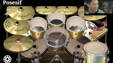 Naif - Posesif | feat.David Bayu & Ariel Noah(real drum cover)