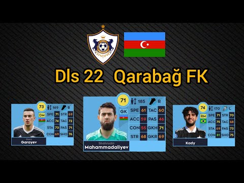 DLS 22. Qarabag FK Dls 22 Oyuncu Kadrosu. Dls 22 Qarabag FK Oyuncu Reytingleri. Dream League Soccer