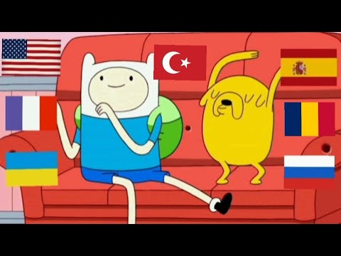 Время приключения О Крошка Да Крошка Да На 7 Разных Языках