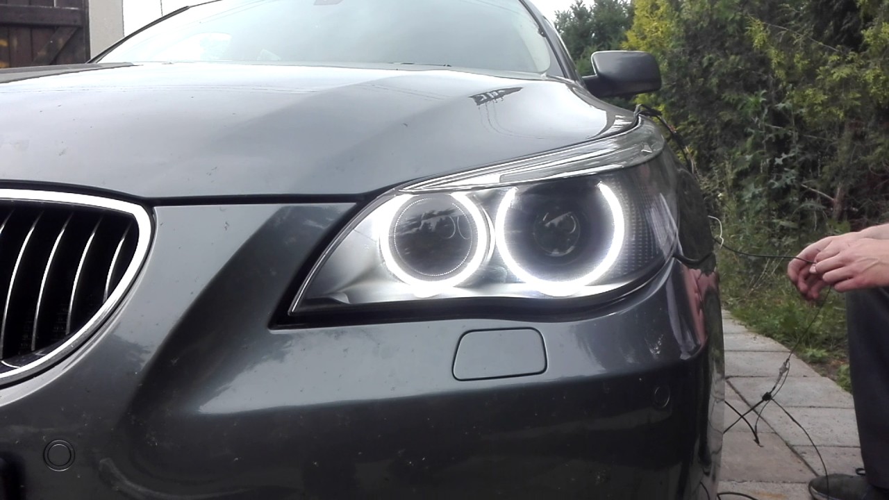 Regeneracja i przeróbka lamp BMW5 E60 E61 tuning YouTube
