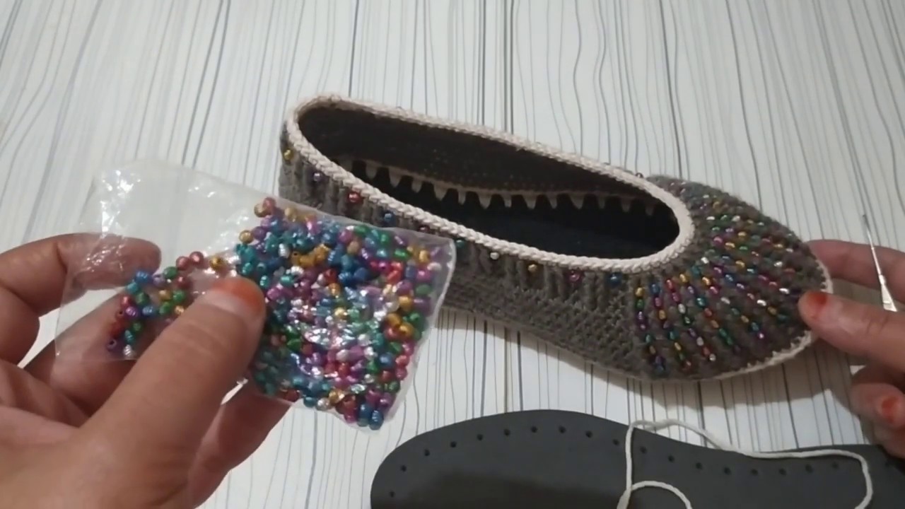 İlk kez babet patik yapacak olanlar için detaylı anlatım/Keçe taban tığlama 1.bölüm