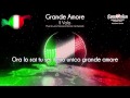 Il volo  grande amore italy  karaoke version