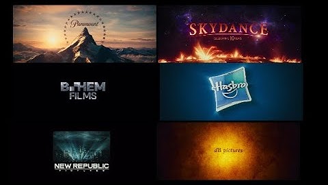 Paramount / SkyDance / B ∎HEM /Hasbro / New Republic / JB Pictures (2023) logo (1080p HDR)