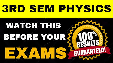 3RD SEM PHYSICS 1 DAY PREPARATION  EASILY  IN TELUGU  | 3rdSem Physics | HEAT AND THERMODYNAMICS