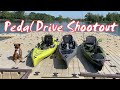 Pedal Drive Shootout: Hobie Outback VS Jackson Cruise FD VS Native Manta Ray