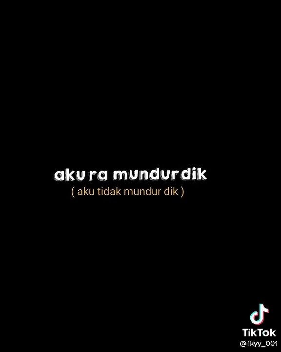 AKU RA MUNDUR DIK TEKO ATI MU||DJ TIKTOK