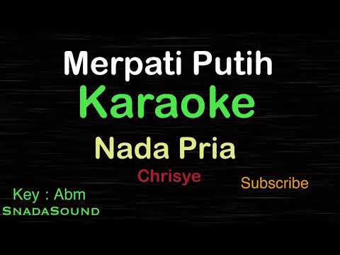 MERPATI PUTIH-Lagu Nostalgia-Chrisye |KARAOKE NADA PRIA ​⁠ -Male-Cowok-Laki-laki@ucokku