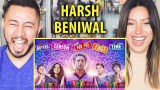 HARSH BENIWAL | Buying C0nd0m For The First Time | Reaction | Jaby Koay & Natasha Martinez