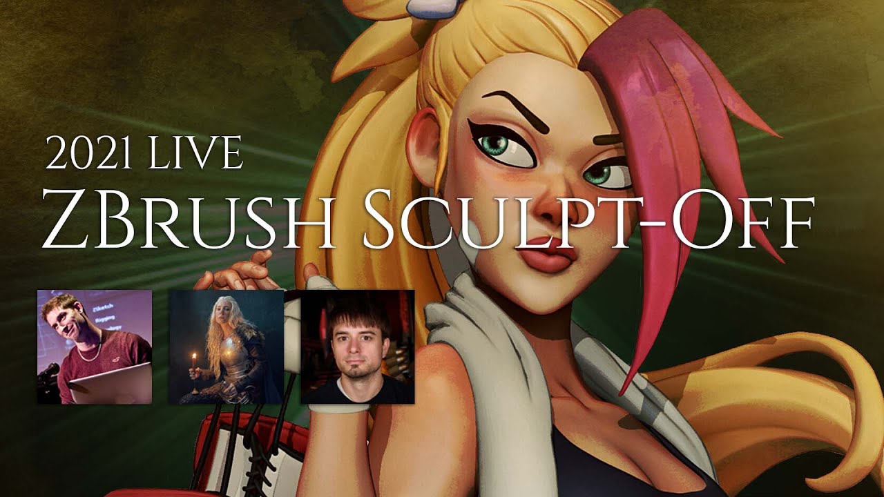 LIVE ZBrush Sculpt-Off - 2021 - YouTube