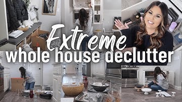 2023 EXTREME WHOLE HOUSE DECLUTTER | NEW YEAR DECLUTTERING MOTIVATION | 2023 DECLUTTER WITH ME