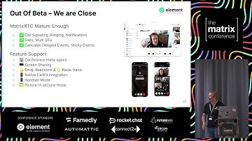 Element Call: Redefining conferencing for privacy, scale, and sovereignty