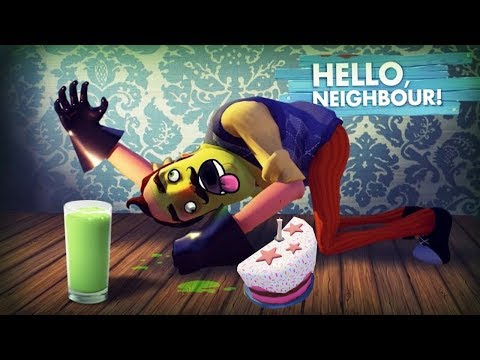 Видео: ПРИВЕТ СОСЕД готовлю секретный ДЕНЬ РОЖДЕНИЯ и ТОРТИК! - Hello Neighbor